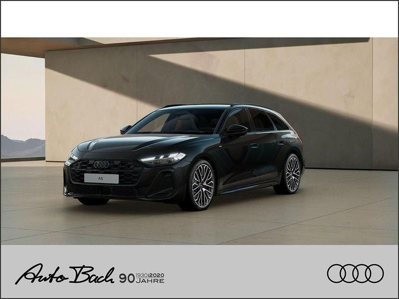 Schwarz (mythosschwarz metallic) Neu 2025 Audi A5 Ambiente Kombi | 74.440 € (Guter Preis) - Bild 1/4