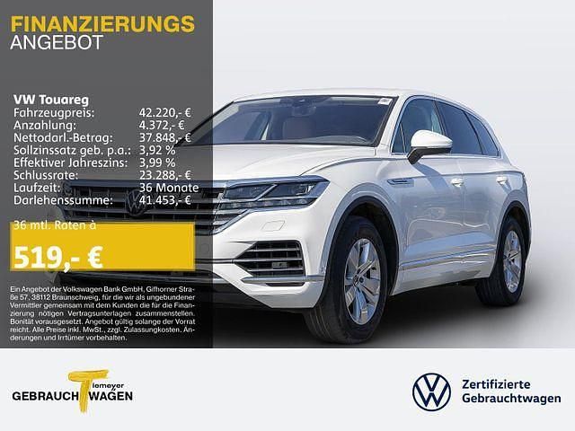 Weiß Gebraucht 2020 VW Touareg Atmosphere SUV | 41.620 € (Superpreis) - Bild 1/1