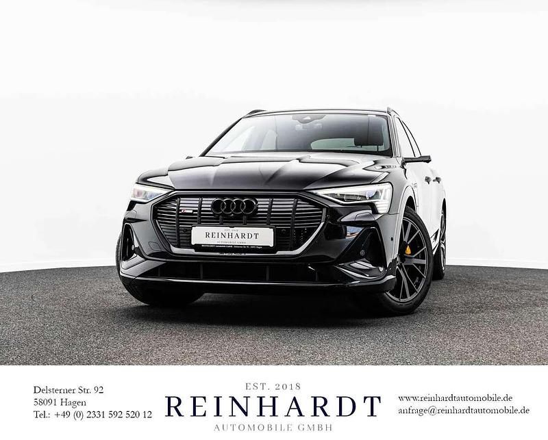 Gebraucht Audi e-tron Sportback Black Edition 300 kW (408 PS) 2022 Mythosschwarz metallic SUV