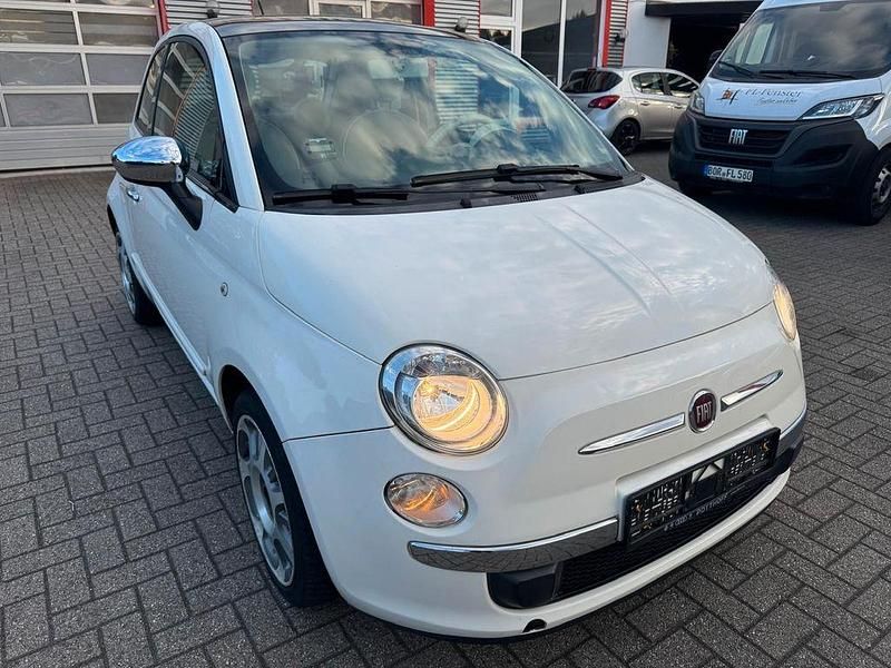 Weiß Gebraucht 2012 Fiat 500 Lounge Kleinwagen | 6.400 € (Guter Preis) - Bild 1/4
