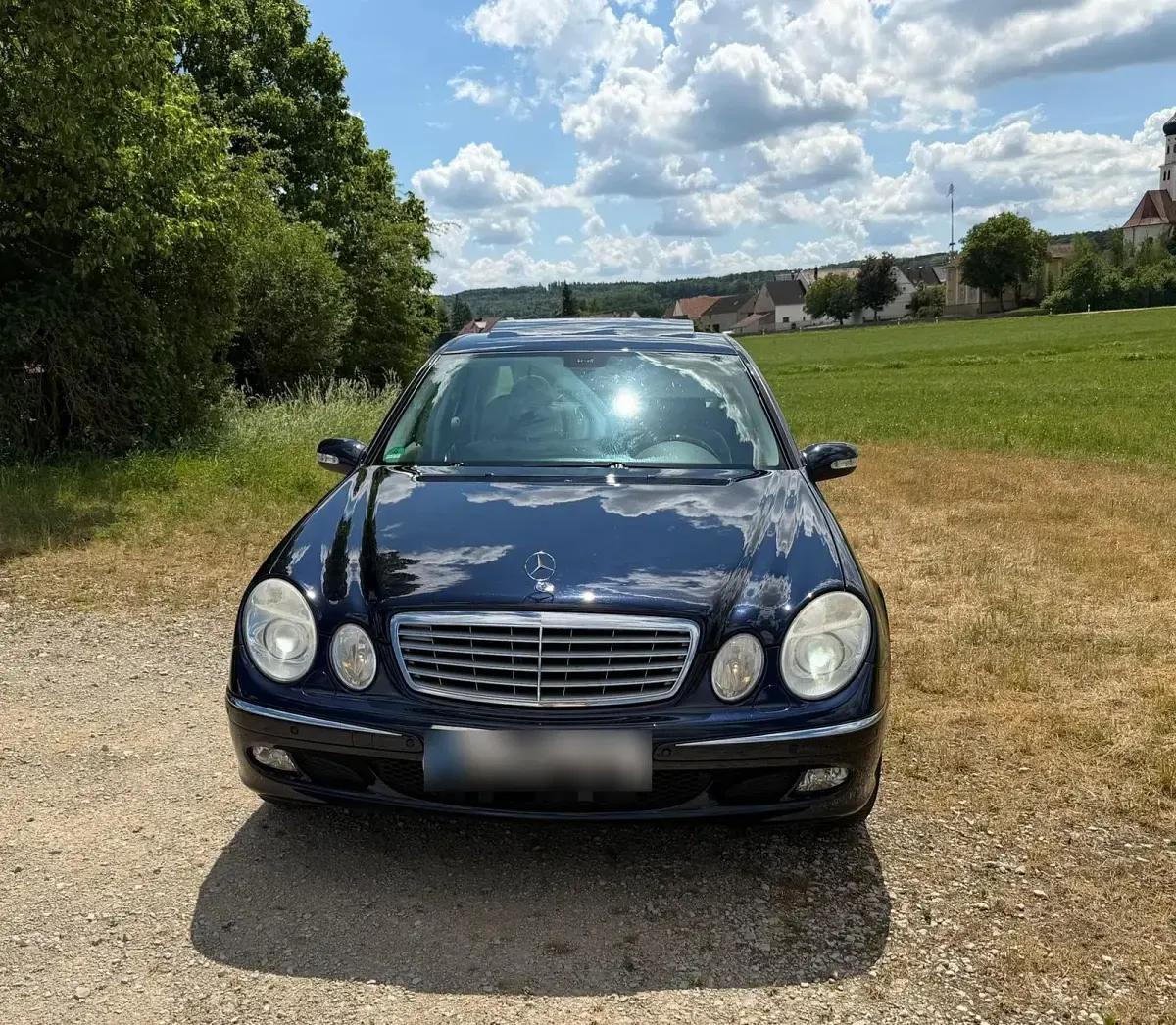 Gebraucht Mercedes E350 272 PS (200 kW) 2006 Blau Limousine