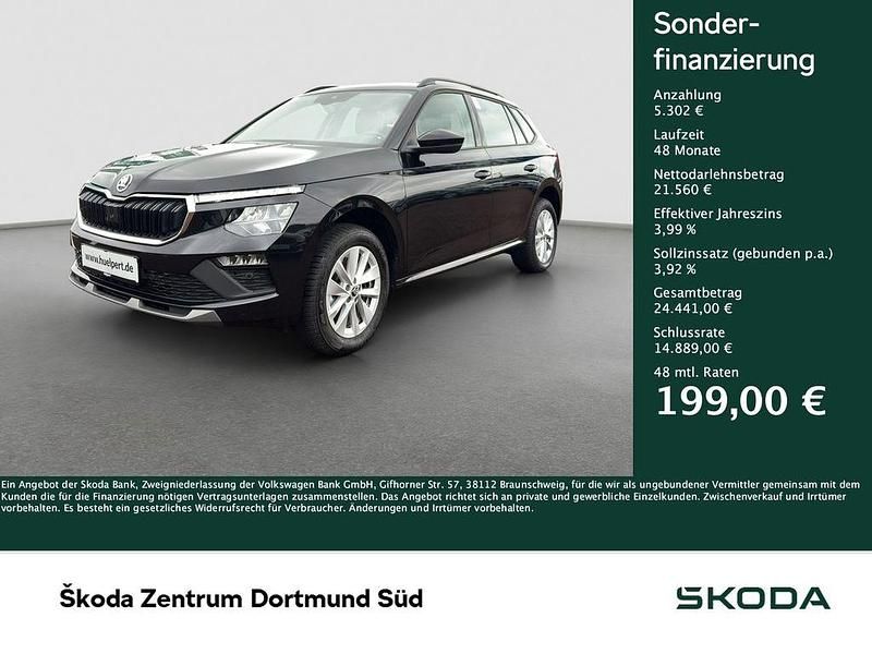 Schwarz Gebraucht 2025 Skoda Kamiq Selection SUV | 26.862 € (Fairer Preis) - Bild 1/4