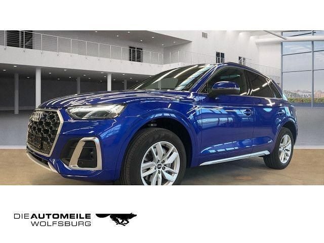 Ultrablau metallic Gebraucht 2021 Audi Q5 S-Line SUV | 36.580 € (Guter Preis) - Bild 1/4