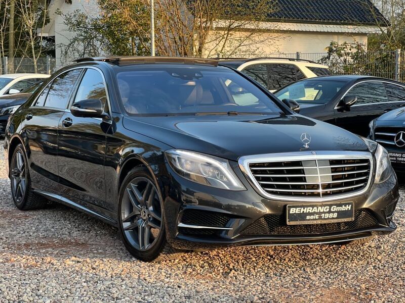 Schwarz Gebraucht 2013 Mercedes S500 Limousine | 34.649 € - Bild 1/4