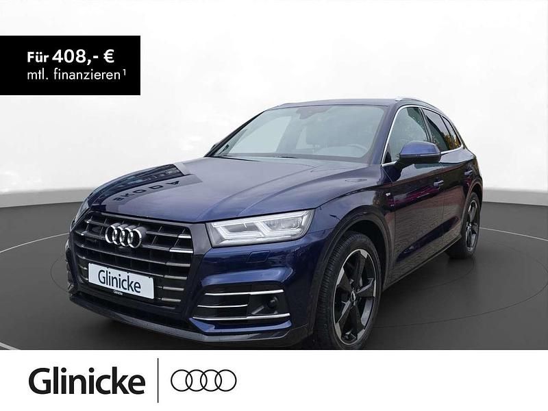 Navarrablau metallic Gebraucht 2020 Audi Q5 Sport SUV | 34.990 € (Fairer Preis) - Bild 1/3