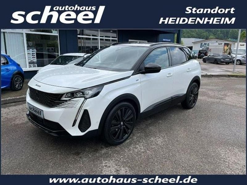 Lack weiss perlglänzend/metall Gebraucht 2021 Peugeot 3008 GT SUV | 23.990 € (Fairer Preis) - Bild 1/4