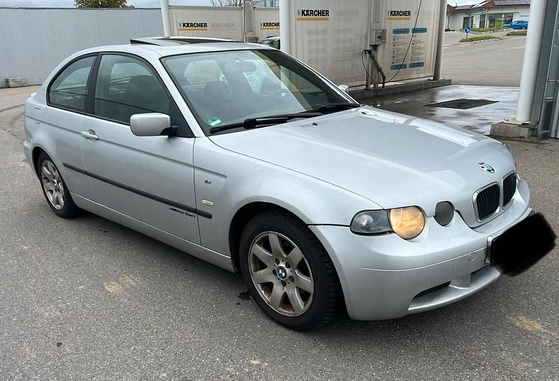 Silber Gebraucht 2002 BMW 318 Compact M Sport Kleinwagen | 850 € (Superpreis) - Bild 1/4
