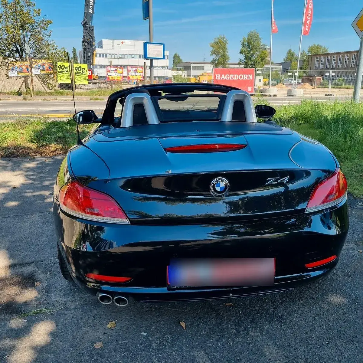 Gebraucht BMW Z4 Sport Line 204 PS (150 kW) 2011 Schwarz Cabrio