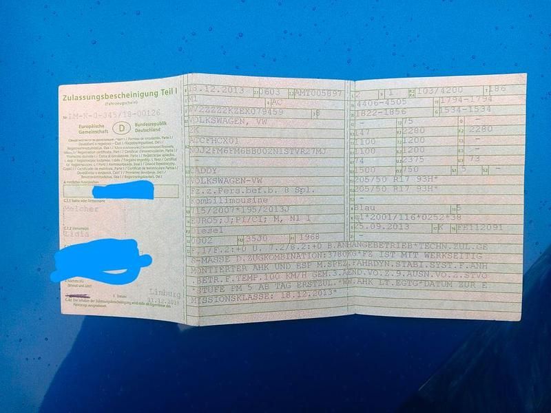 Gebraucht VW Caddy Edition 140 PS (102 kW) 2013 Blau Van / Kleinbus