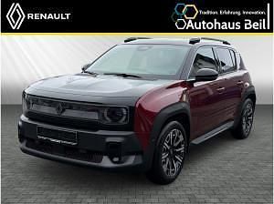 Neu Renault 4 E-Tech Iconic 110 kW (150 PS) 2026 Rot (karmesinrot metallic, black pearlschwarz me) SUV