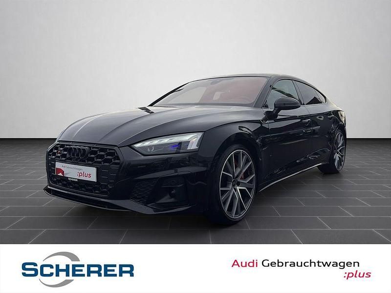 Schwarz Gebraucht 2023 Audi S5 Sportback Ambiente Kleinwagen | 59.900 € (Teuer) - Bild 1/4