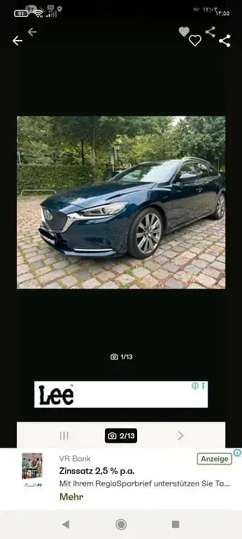 Gebraucht Mazda 6 148 PS (108 kW) 2018 Blau Limousine