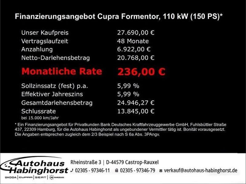Gebraucht Cupra Formentor 150 PS (110 kW) 2023 Grau SUV