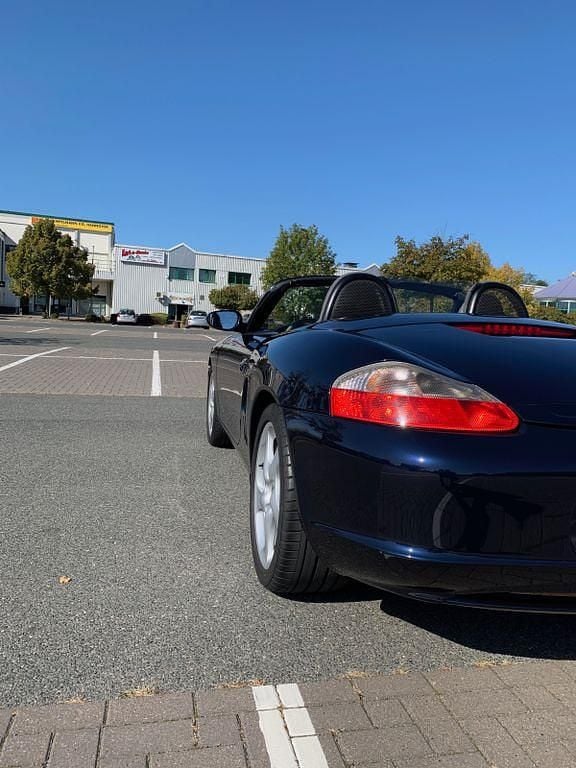 Gebraucht Porsche Boxster 228 PS (167 kW) 2003 Blau Cabrio