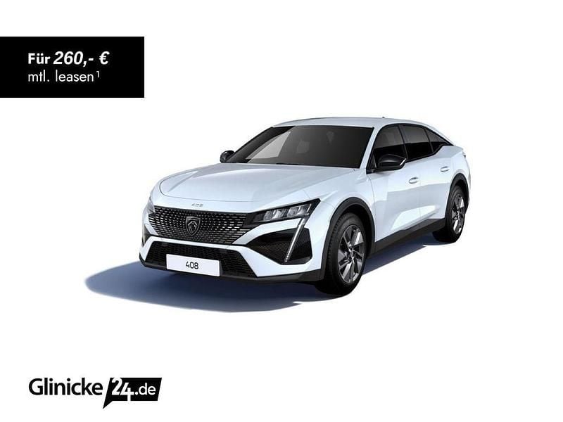 Neu Peugeot 408 Allure 145 PS (106 kW) 2026 Weiß Limousine
