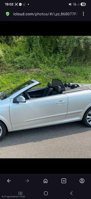 Gebraucht Opel Astra Cabriolet 140 PS (102 kW) 2007 Silber Cabrio