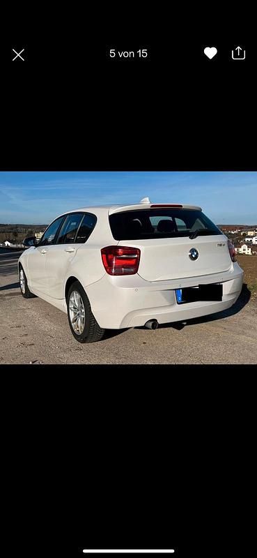 Gebraucht BMW 116 150 PS (110 kW) 2012 Weiß Kleinwagen