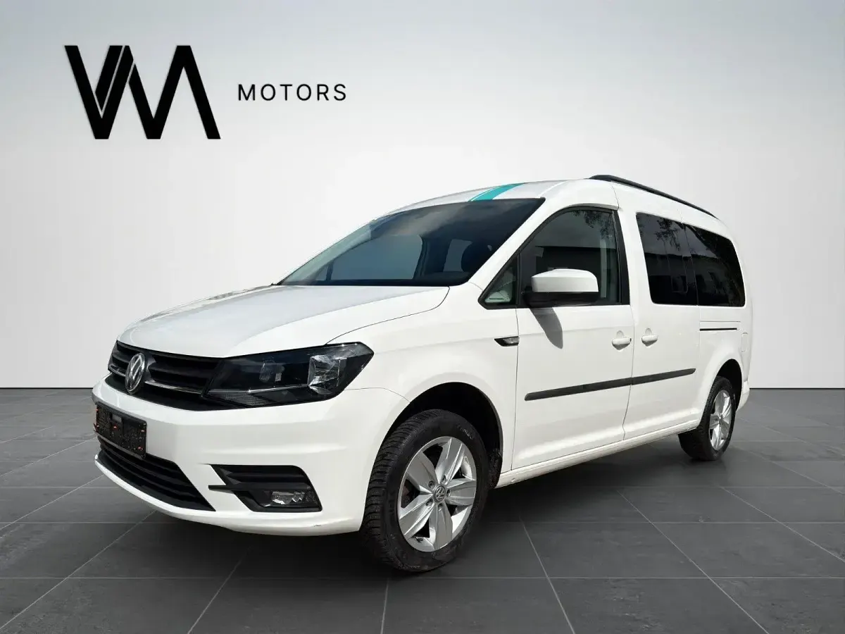 Gebraucht VW Caddy 131 PS (96 kW) 2019 Candyweiß Van / Kleinbus
