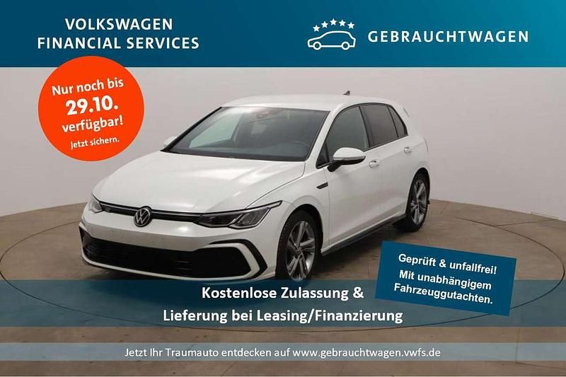 Pure white Gebraucht 2023 VW Golf VIII R-line Limousine | 24.550 € (Guter Preis) - Bild 1/2