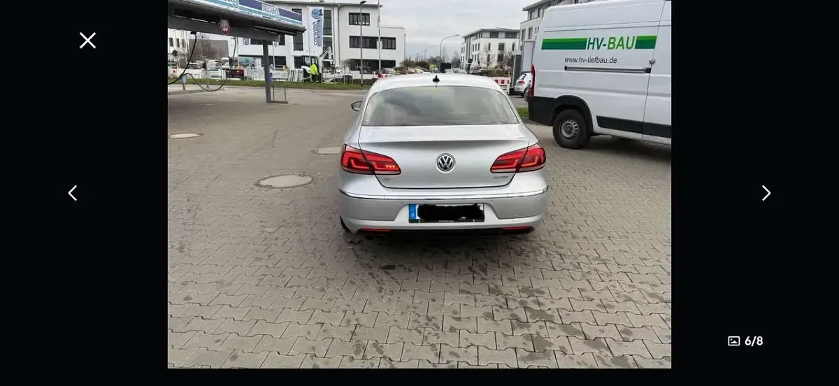 Gebraucht VW CC 150 PS (110 kW) 2015 Silber Limousine