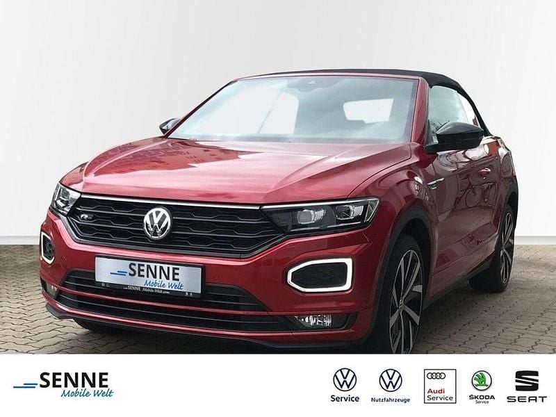 Kings red (rot) Gebraucht 2020 VW T-Roc Cabriolet R-line Cabrio | 25.980 € (Fairer Preis) - Bild 1/4