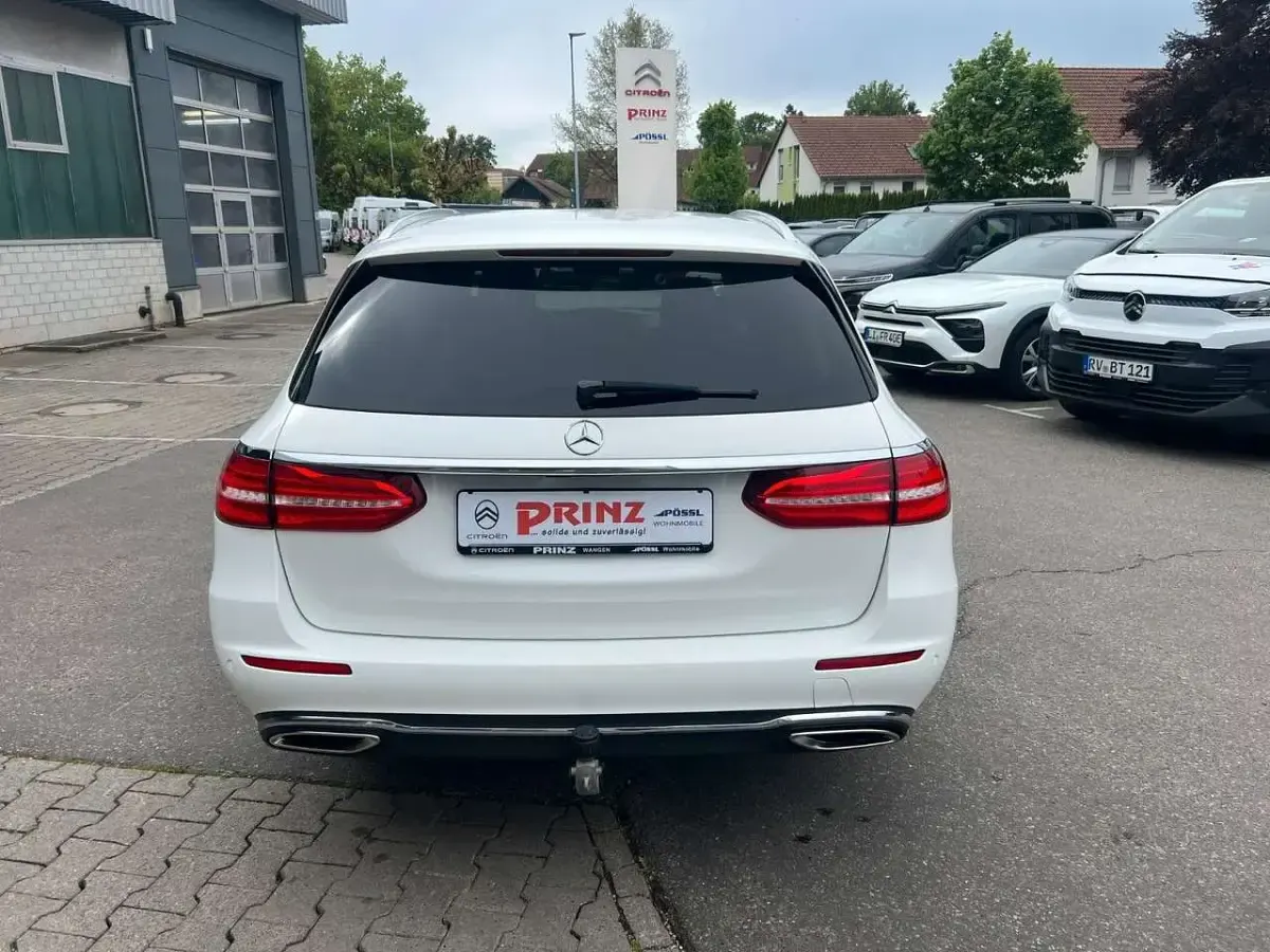 Brugt Mercedes E400 333 HK (244 kW) 2017 Hvid Stationcar