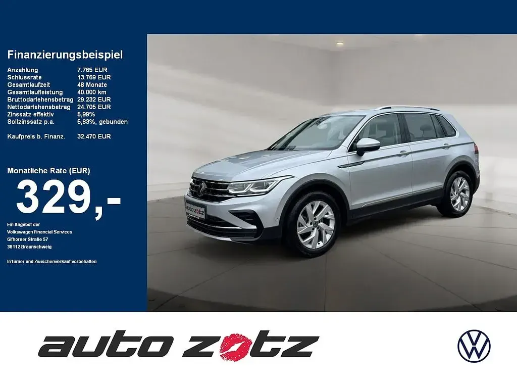 Gebraucht VW Tiguan Elegance 150 PS (110 kW) 2022 SUV
