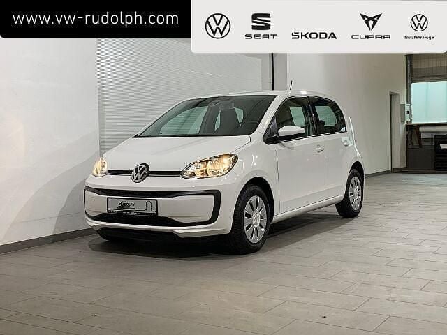 Gebraucht VW up! move up! 60 PS (44 kW) 2018 Weiß Kleinwagen
