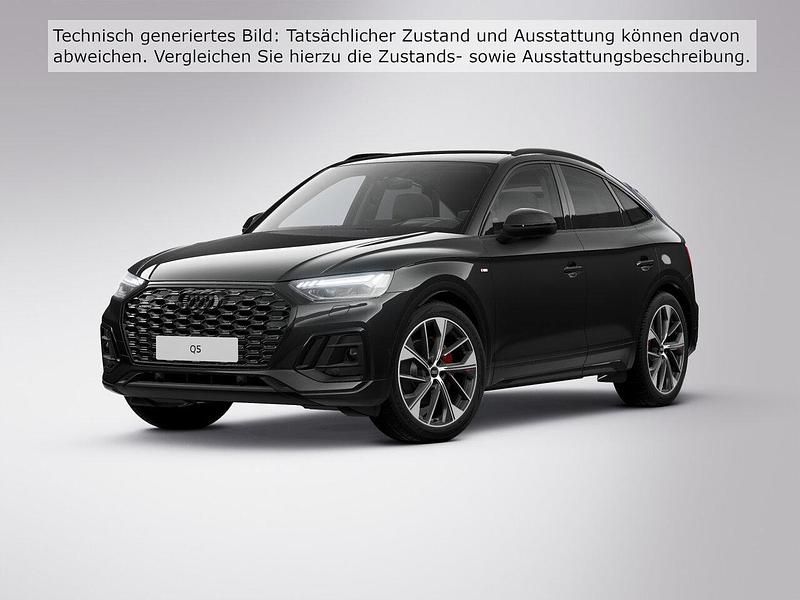 Mythosschwarz metallic (metallic) Gebraucht 2022 Audi Q5 Sportback Business SUV | 42.880 € (Fairer Preis) - Bild 1/4