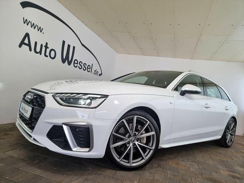 Weiß Gebraucht 2022 Audi A4 S-Line Kombi | 31.450 € (Etwas zu teuer) - Bild 1/4
