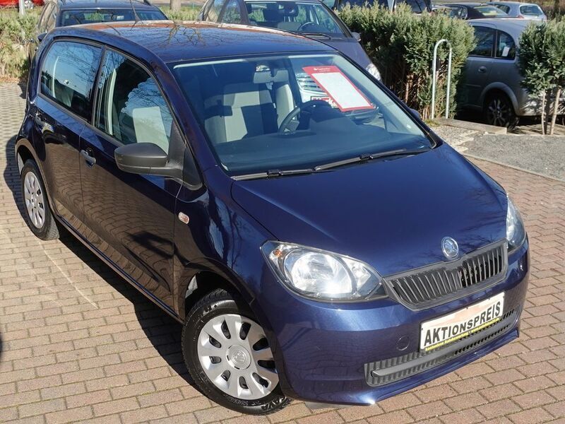Blau Gebraucht 2015 Skoda Citigo Kleinwagen | 7.480 € (Fairer Preis) - Bild 1/4