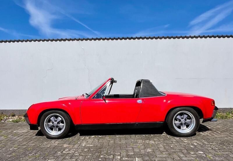Rot Gebraucht 1974 Porsche 914 Cabrio | 32.900 € - Bild 1/4