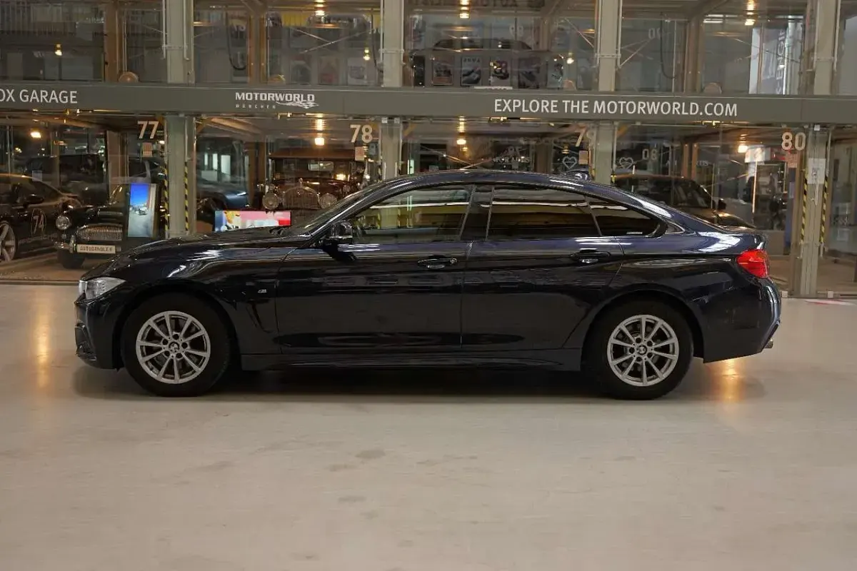 Gebraucht BMW 420 Gran Coupé M Sport 184 PS (135 kW) 2014 Carbonschwarz Coupé