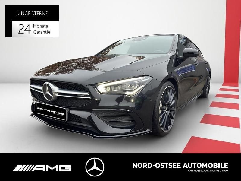 Gebraucht Mercedes CLA35 AMG AMG 306 PS (225 kW) 2021 Metalliclack kosmosschwarz Kombi