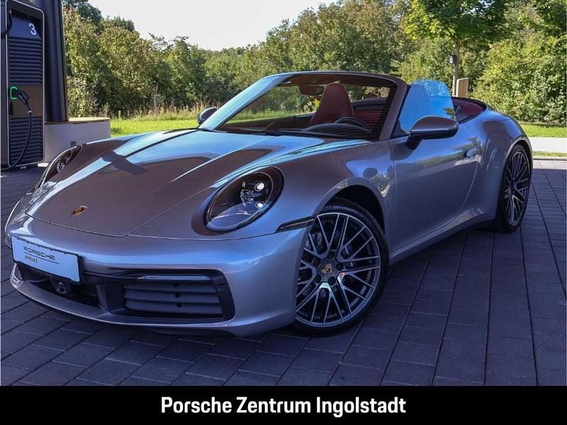 Silber Gebraucht 2022 Porsche 911 Carrera 4 Cabriolet Sport Cabrio | 129.780 € (Fairer Preis) - Bild 1/4