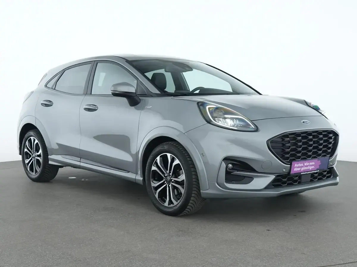 Gebraucht Ford Puma ST-Line X 125 PS (91 kW) 2021 Solar silber SUV