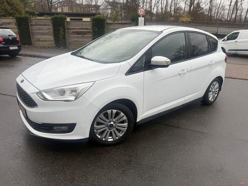 Weiß Gebraucht 2018 Ford C-MAX Trend Van / Kleinbus | 4.999 € (Superpreis) - Bild 1/4