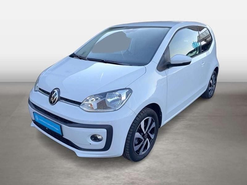Pure white Gebraucht 2021 VW up! Active Kleinwagen | 9.650 € (Guter Preis) - Bild 1/4