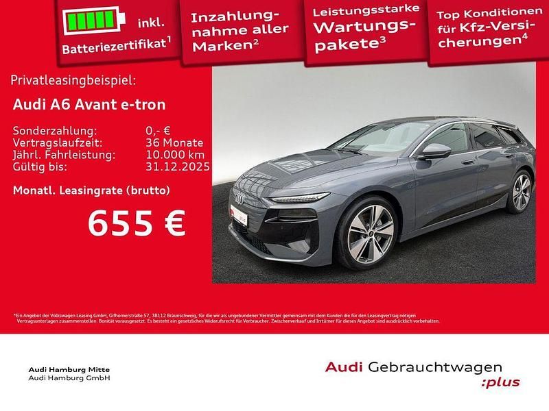 Grau Gebraucht 2025 Audi A6 e-tron S-Line Kombi | 69.790 € (Superpreis) - Bild 1/3