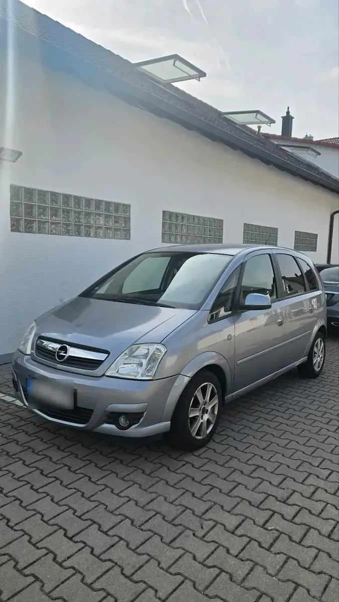 Gebraucht Opel Meriva 90 PS (66 kW) 2006 Silber Van / Kleinbus