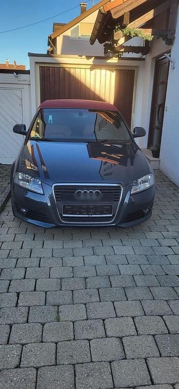 Grau Gebraucht 2008 Audi A3 Cabriolet Ambition Cabrio | 5.450 € (Guter Preis) - Bild 1/4