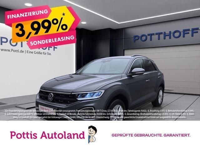 Grau Gebraucht 2024 VW T-Roc Life SUV | 21.777 € (Guter Preis) - Bild 1/4