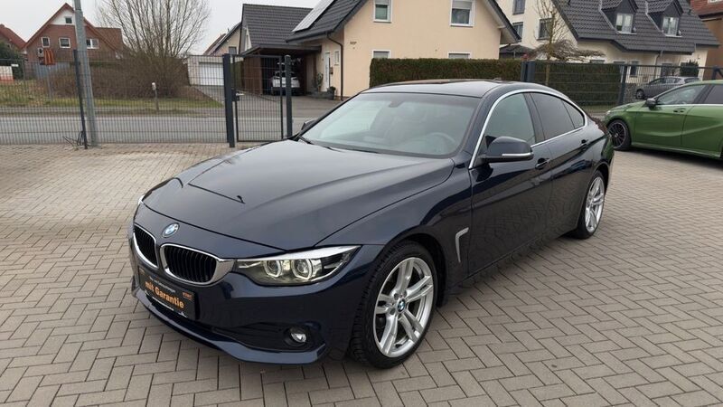 Imperialblau brillanteffekt me Gebraucht 2019 BMW 418 Gran Coupé Advantage Coupé | 18.999 € (Fairer Preis) - Bild 1/4