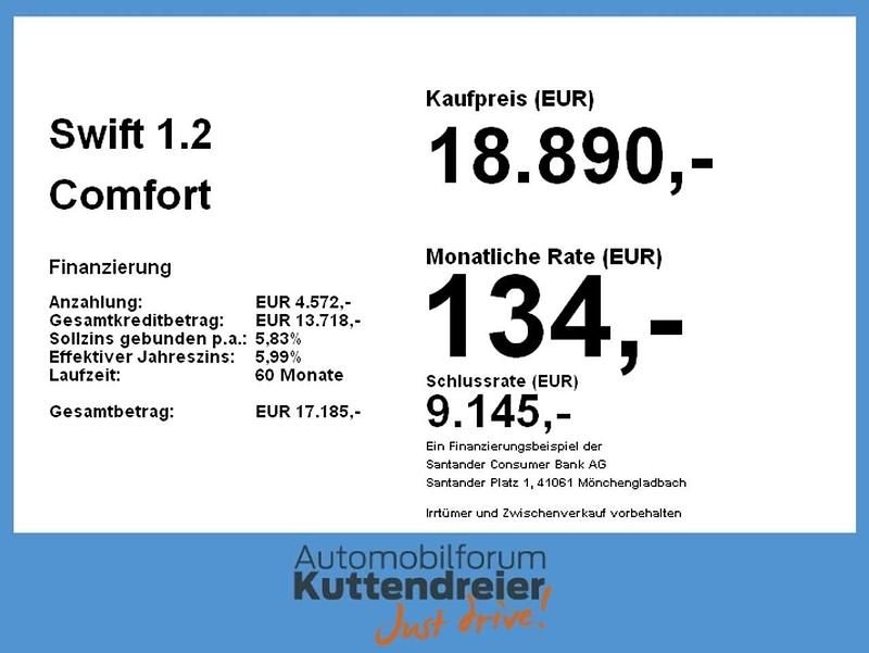 Frontier blue pearl metallic Neu 2025 Suzuki Swift Comfort Kleinwagen | 17.490 € - Bild 1/1