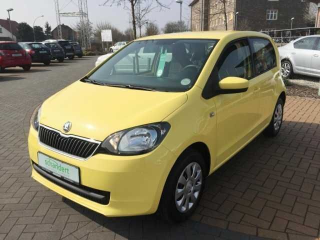 Gebraucht Skoda Citigo Ambition 60 PS (44 kW) 2012 Gelb Kleinwagen