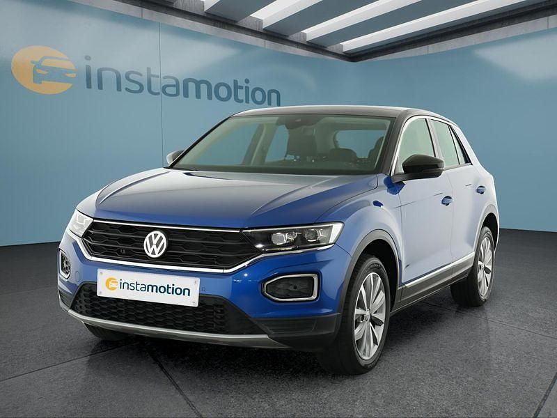Blau Gebraucht 2019 VW T-Roc SUV | 21.449 € (Fairer Preis) - Bild 1/4