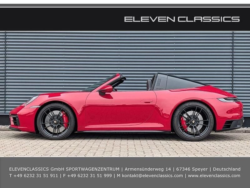 Gebraucht Porsche 911 Targa 4 480 PS (353 kW) 2022 Karminrot Cabrio