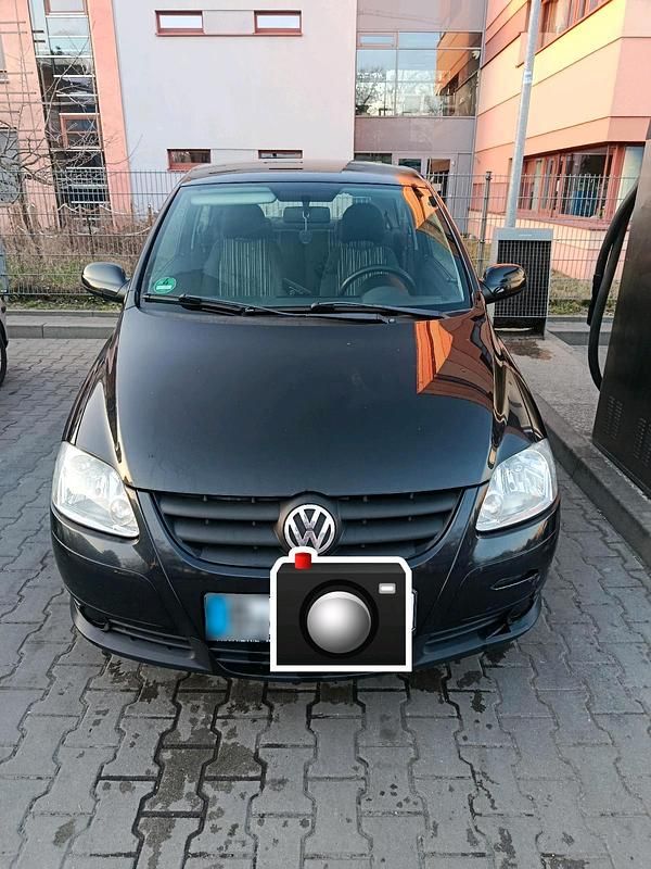 Gebraucht VW Fox 55 PS (40 kW) 2005 Schwarz Kleinwagen
