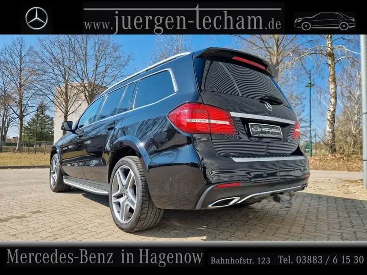 Gebraucht Mercedes GLS350 258 PS (189 kW) 2019 Obsidianschwarz metallic SUV