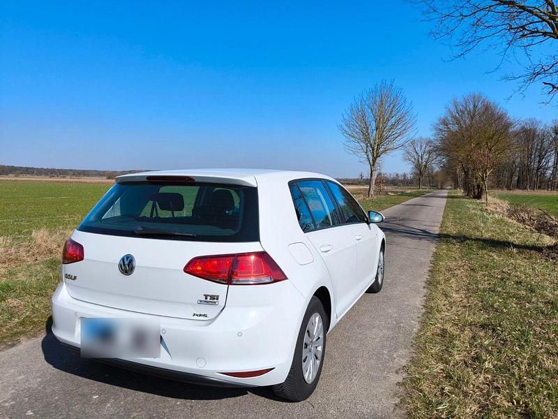 Gebraucht VW Golf VII Trendline 86 PS (63 kW) 2015 Weiß Limousine